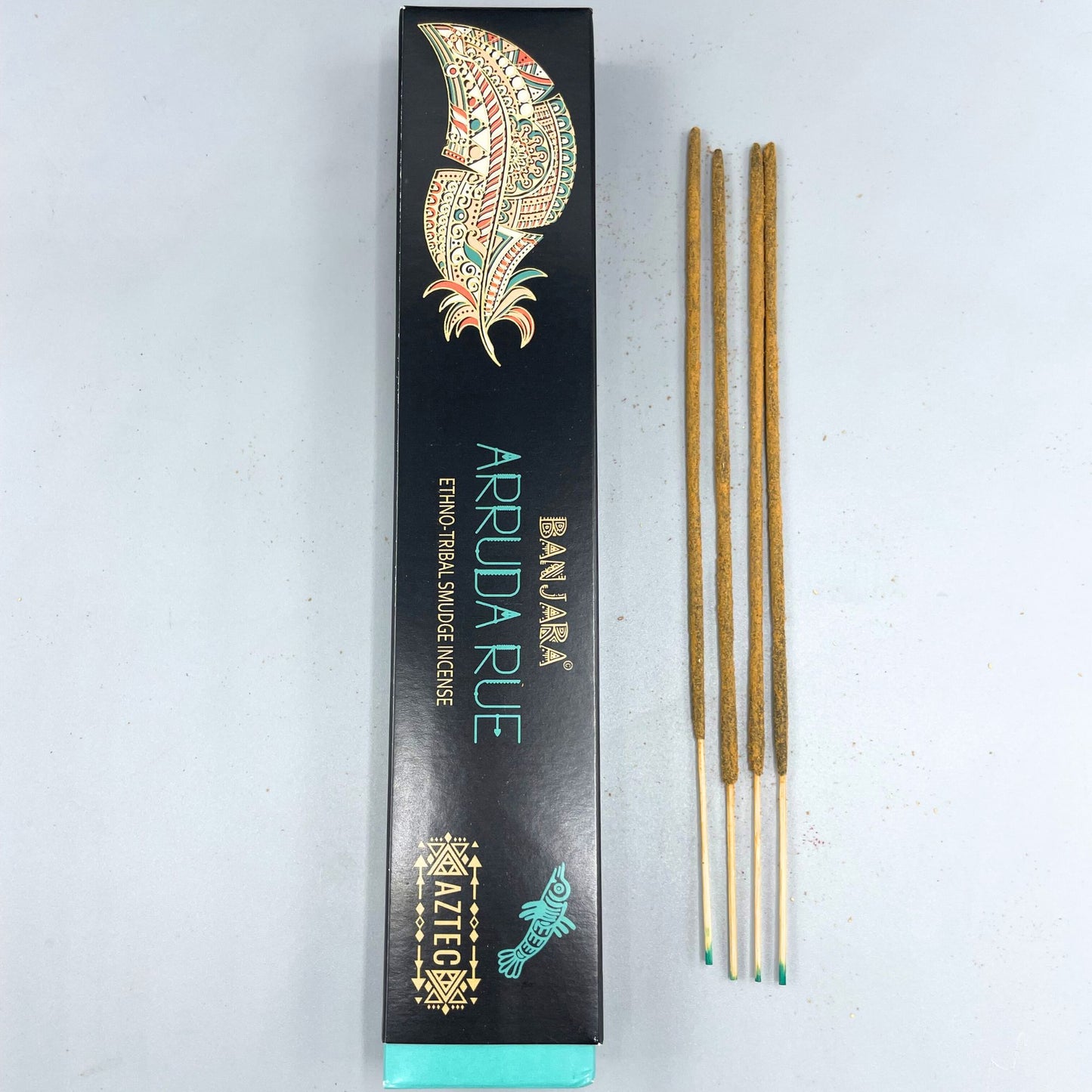 Banjara Tribal Smudge Incense Sticks - White Arruda Rue