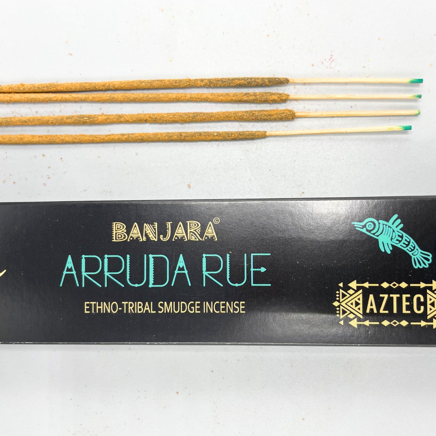 Banjara Tribal Smudge Incense Sticks - White Arruda Rue