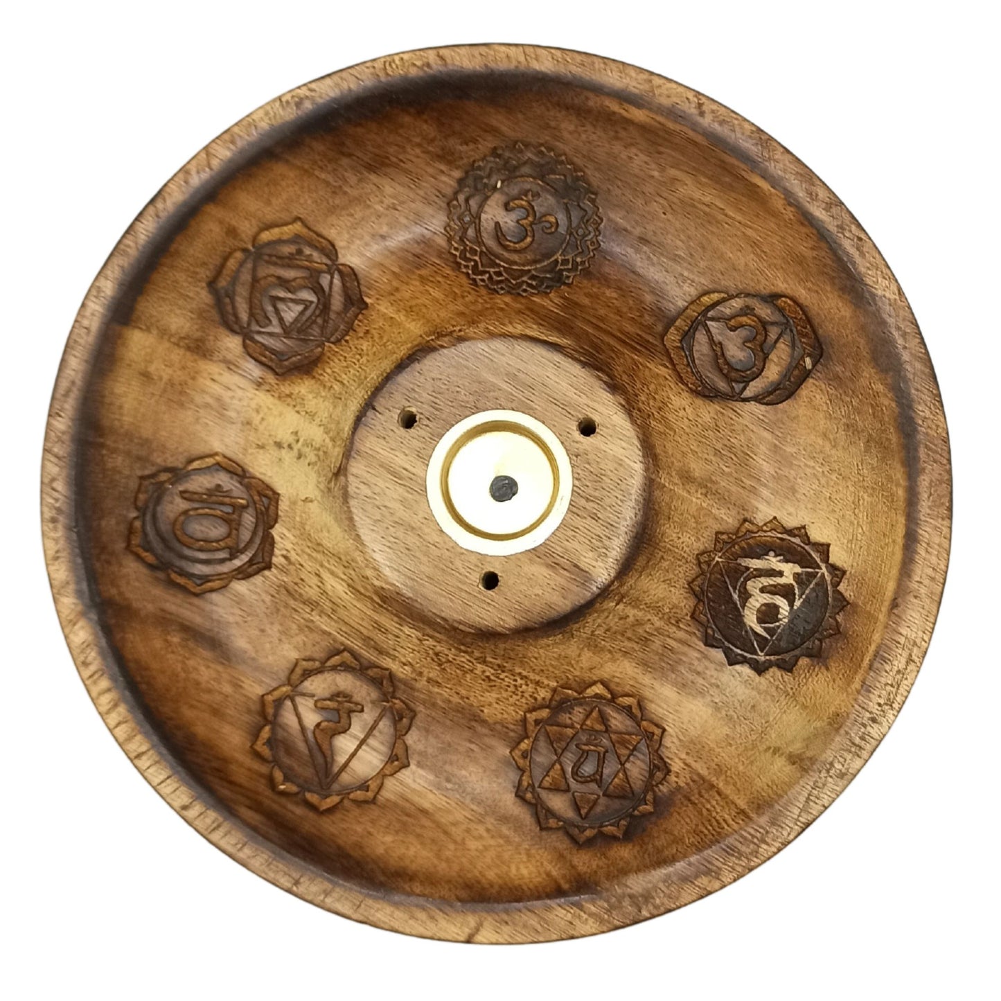 Incense Stick and Cone Burner Disc - 7 Chakra