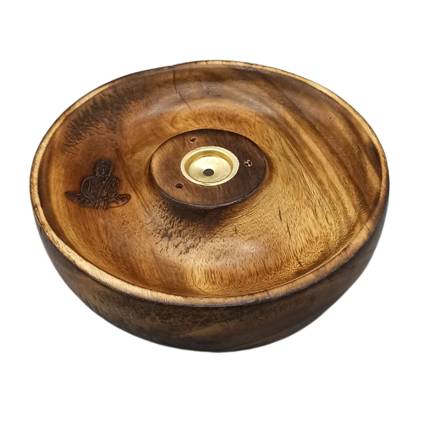 Incense Stick and Cone Burner Disc - Buddha