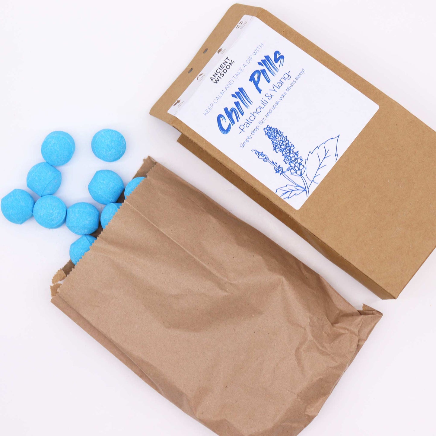 Chill Pills Gift Pack 350g - Ylang and Patchouli