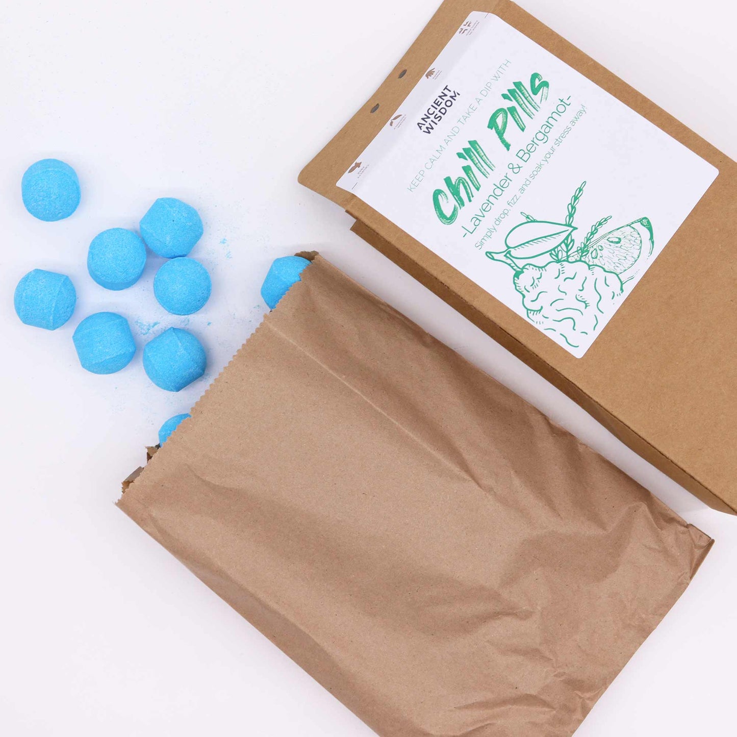 Chill Pills Gift Pack 350g - Lavender and Bergamot