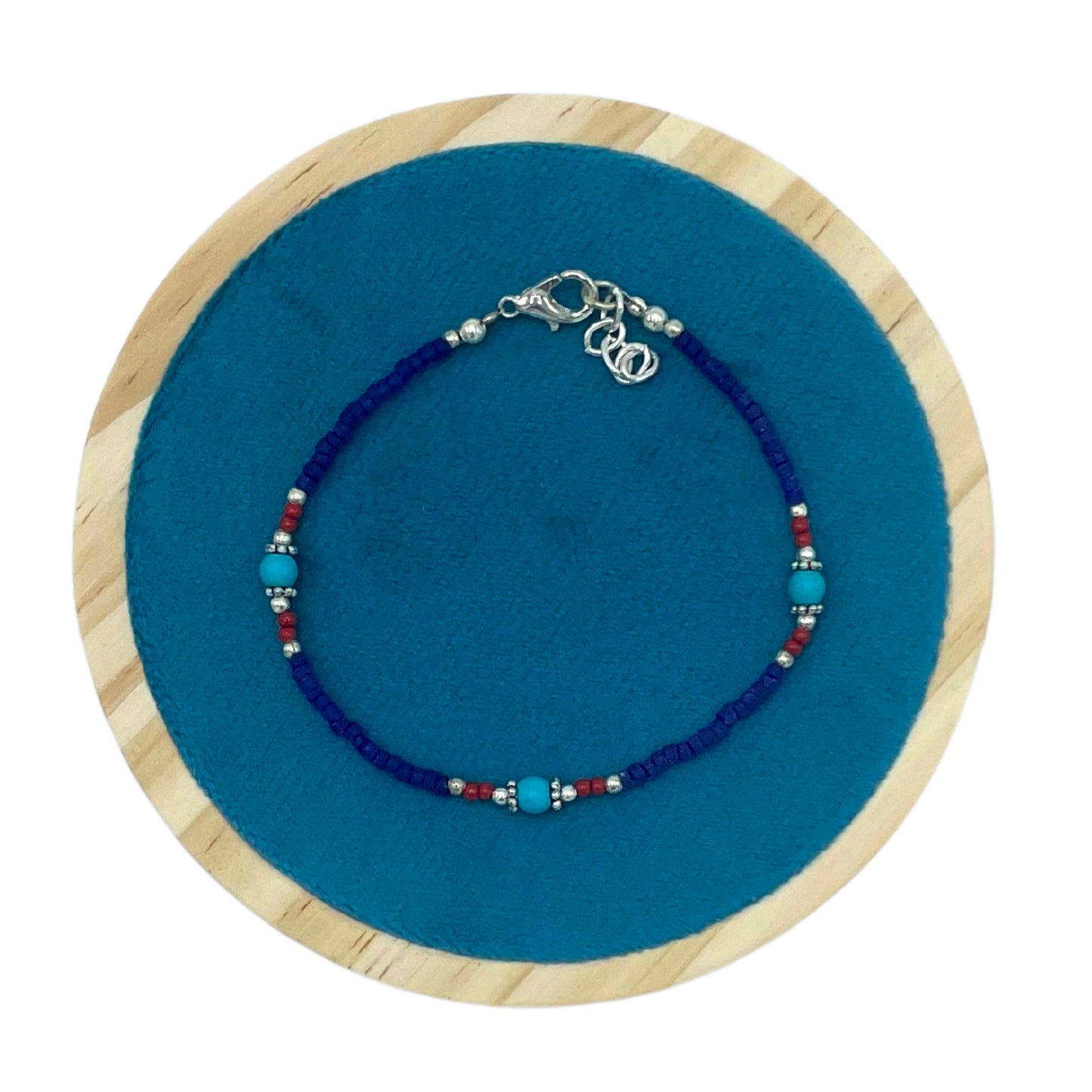 Blue Onyx Nepalese Extra Fine Gem Bracelet