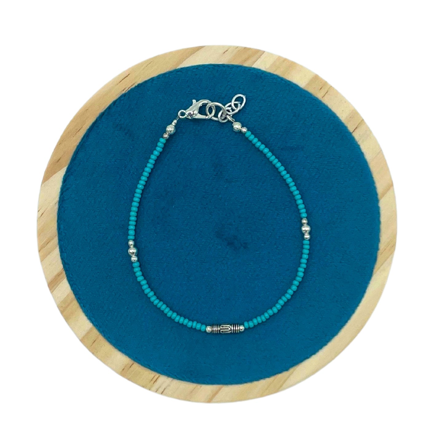 Turquoise and Teardrop Nepalese Extra Fine Gem Bracelet
