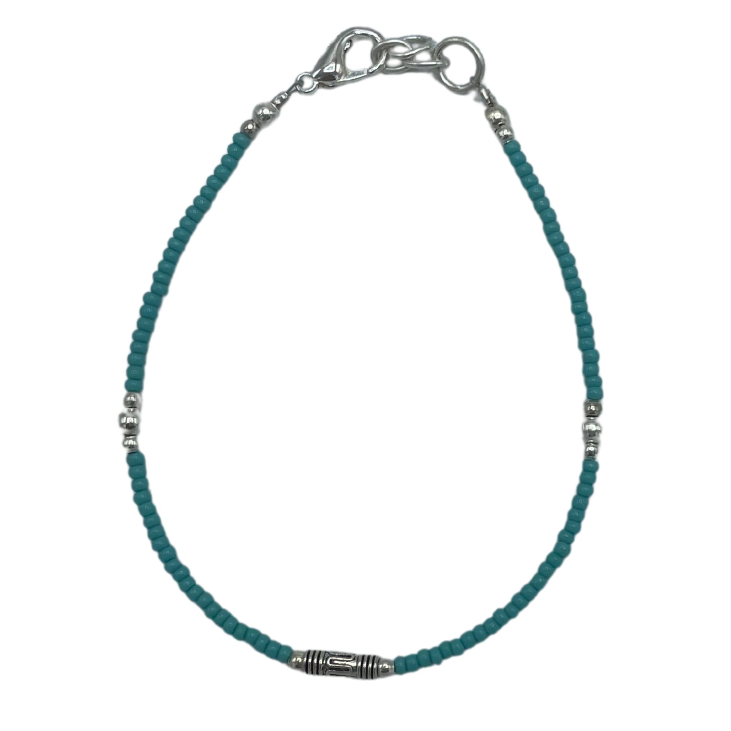 Turquoise and Teardrop Nepalese Extra Fine Gem Bracelet