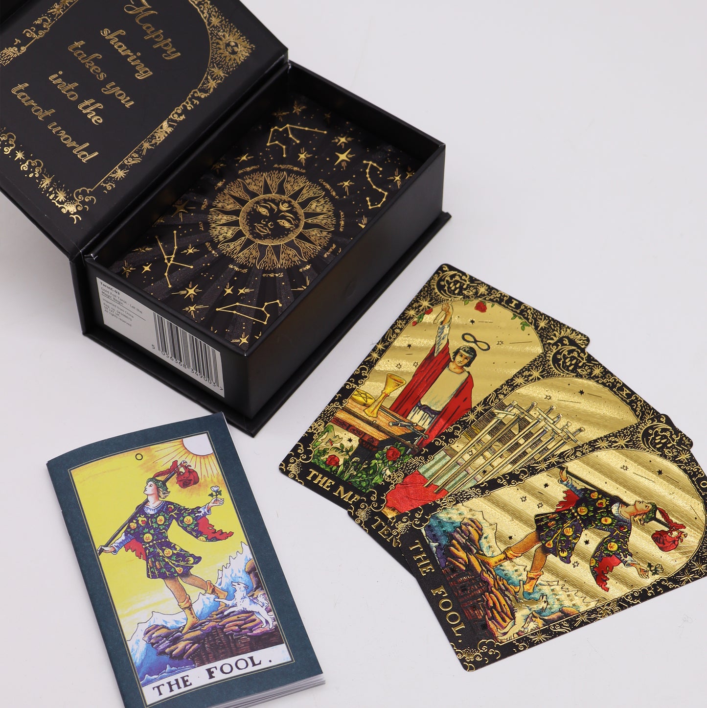 Gold Foil Tarot - Let the Magic Begin Gift Box