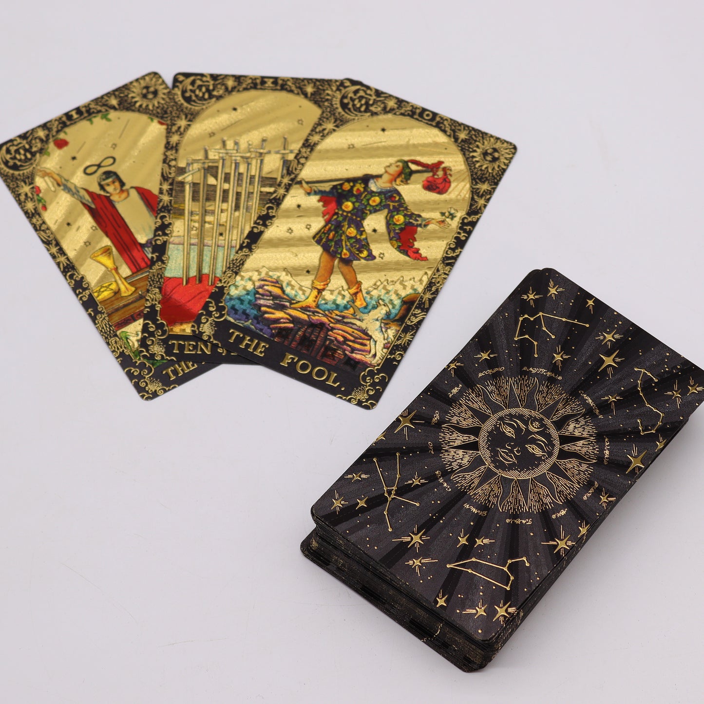 Gold Foil Tarot - Let the Magic Begin Gift Box