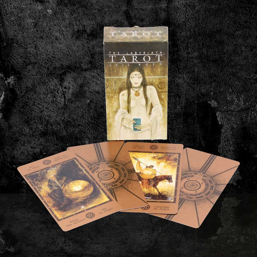The Labyrinth Tarot Cards mythic 78-card deck with guide booklet