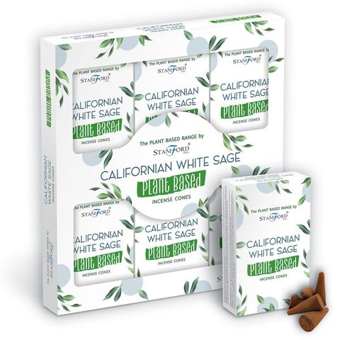 Stamford Plant Based Incense Cones - Californian White Sage