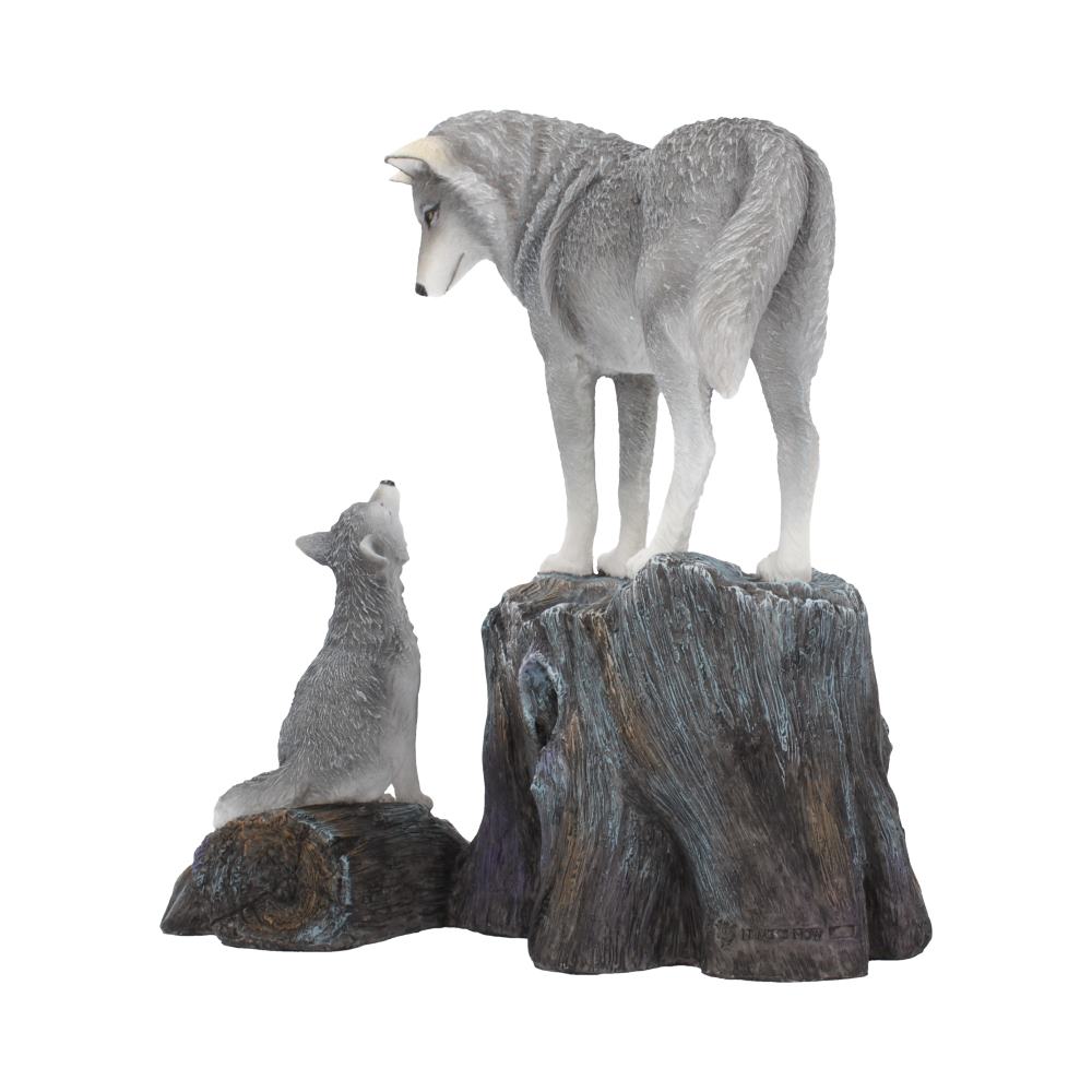 Guidance Grey Wolf and Pup 25cm