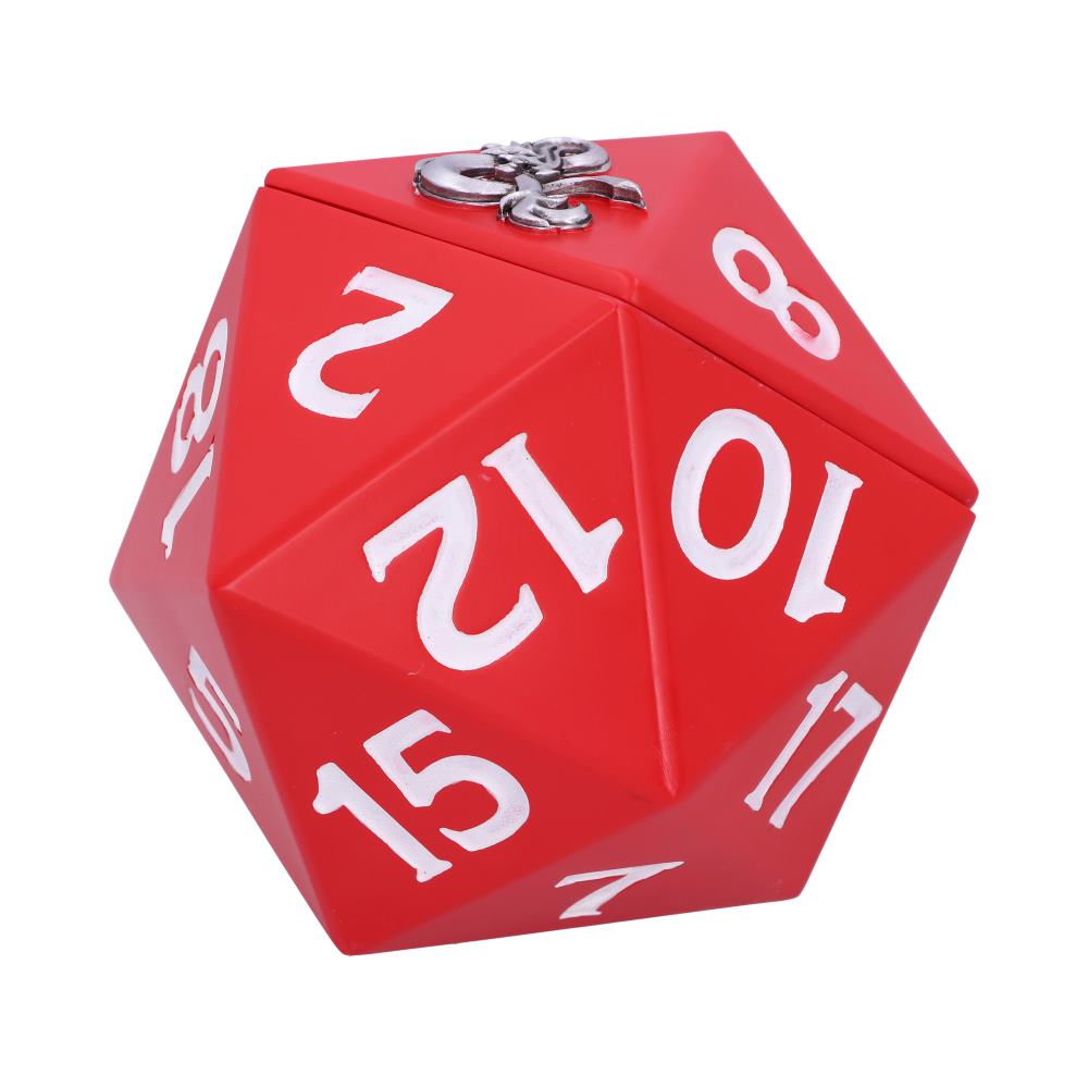 Dungeons and Dragons D20 Dice Box 13.5cm
