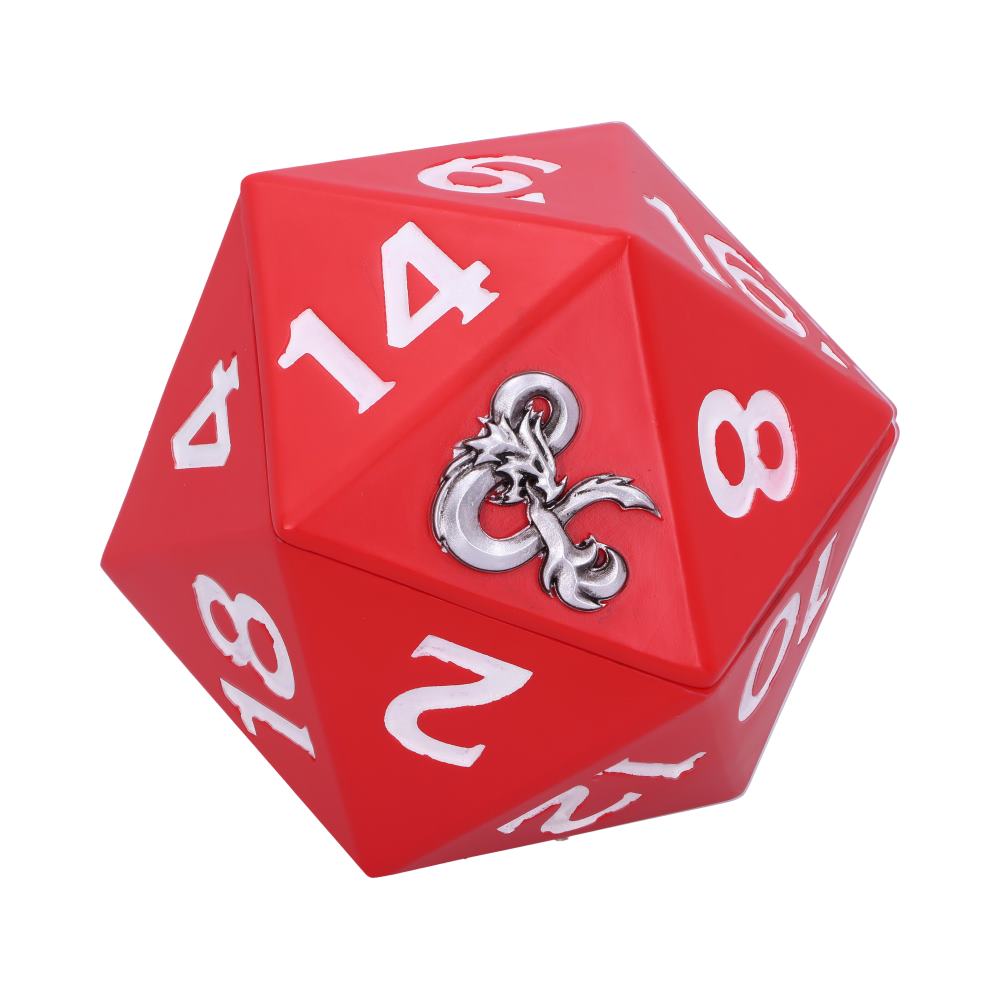 Dungeons and Dragons D20 Dice Box 13.5cm