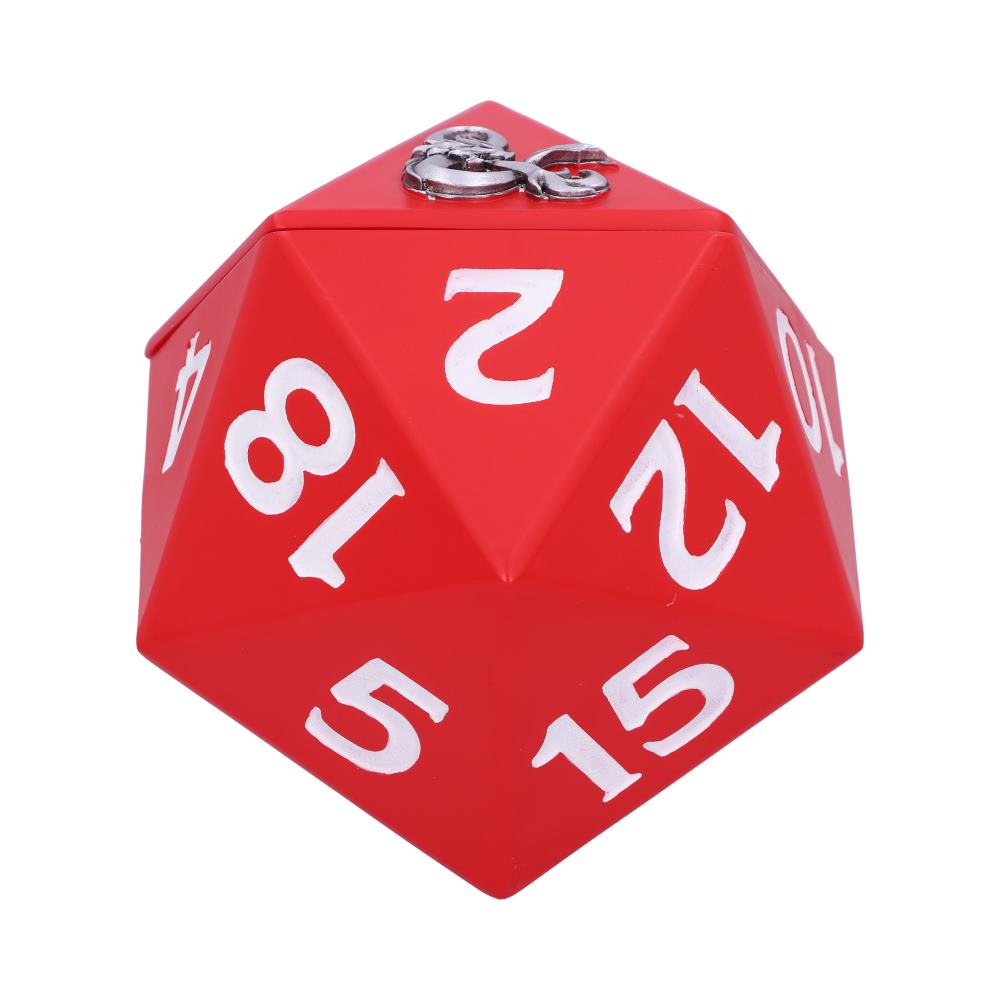 Dungeons and Dragons D20 Dice Box 13.5cm