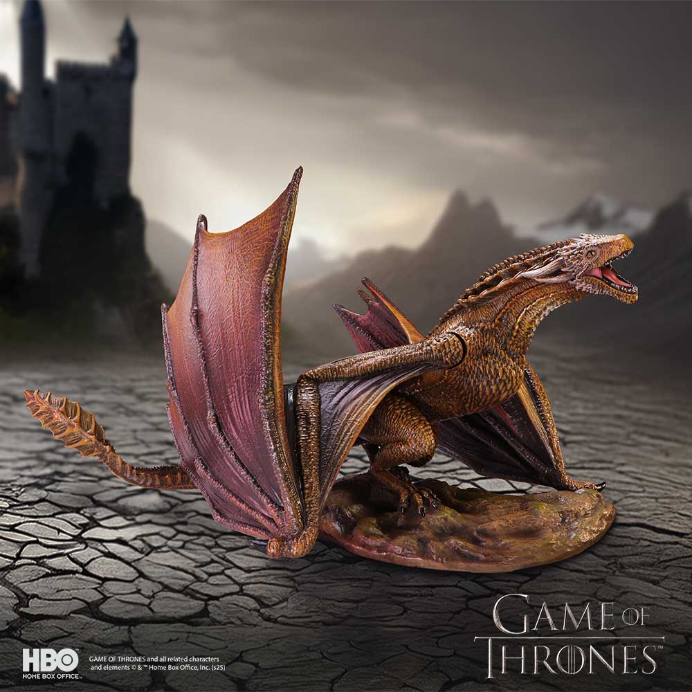 Game of Thrones Viserion Dragon Figurine UK | Boho, Spiritual & Darkly Divine Lifestyle | Angel Dust
