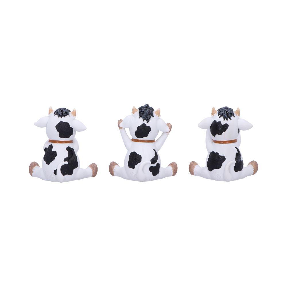 Three Wise Cows Figurines