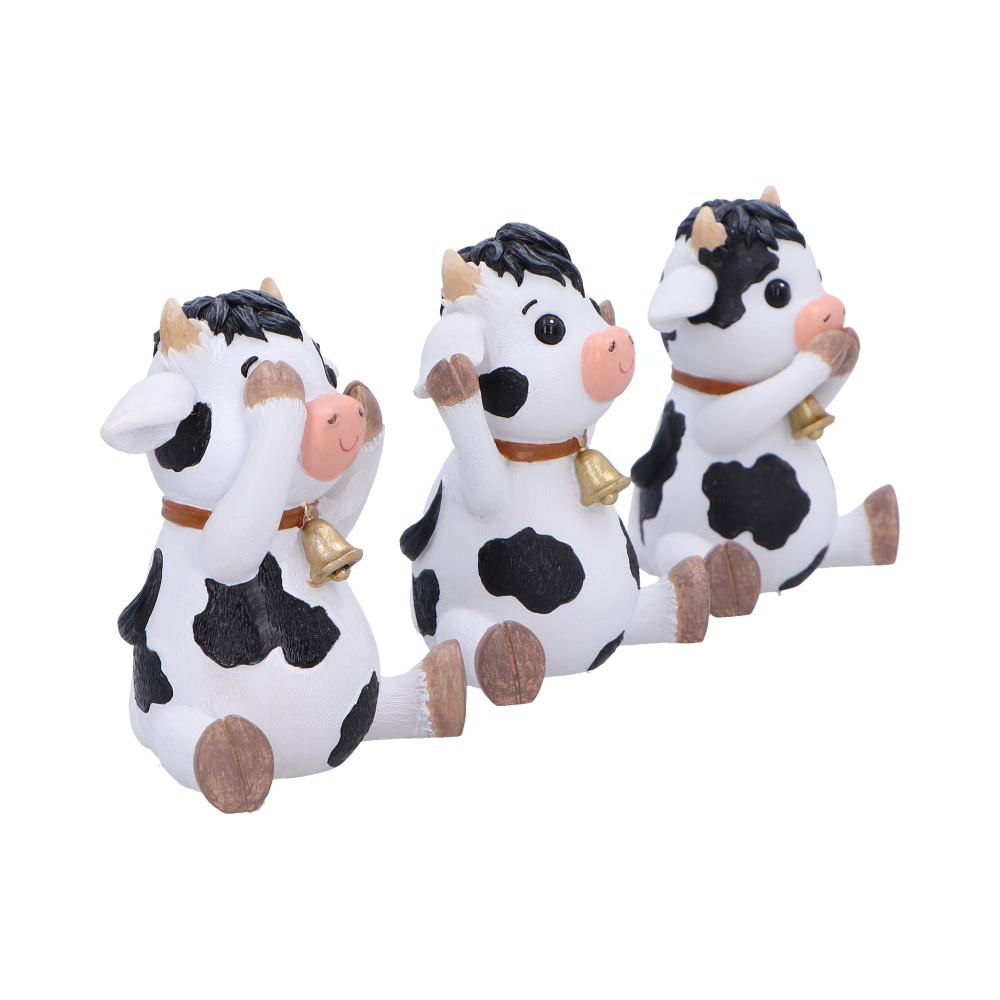 Three Wise Cows Figurines
