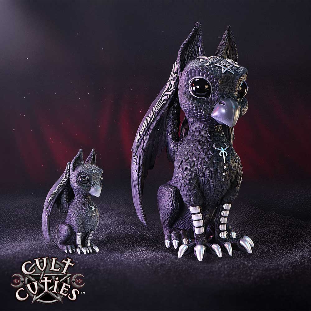 Griffael Large Cult Cutie Figurine hand-painted polyresin whimsical winged creature