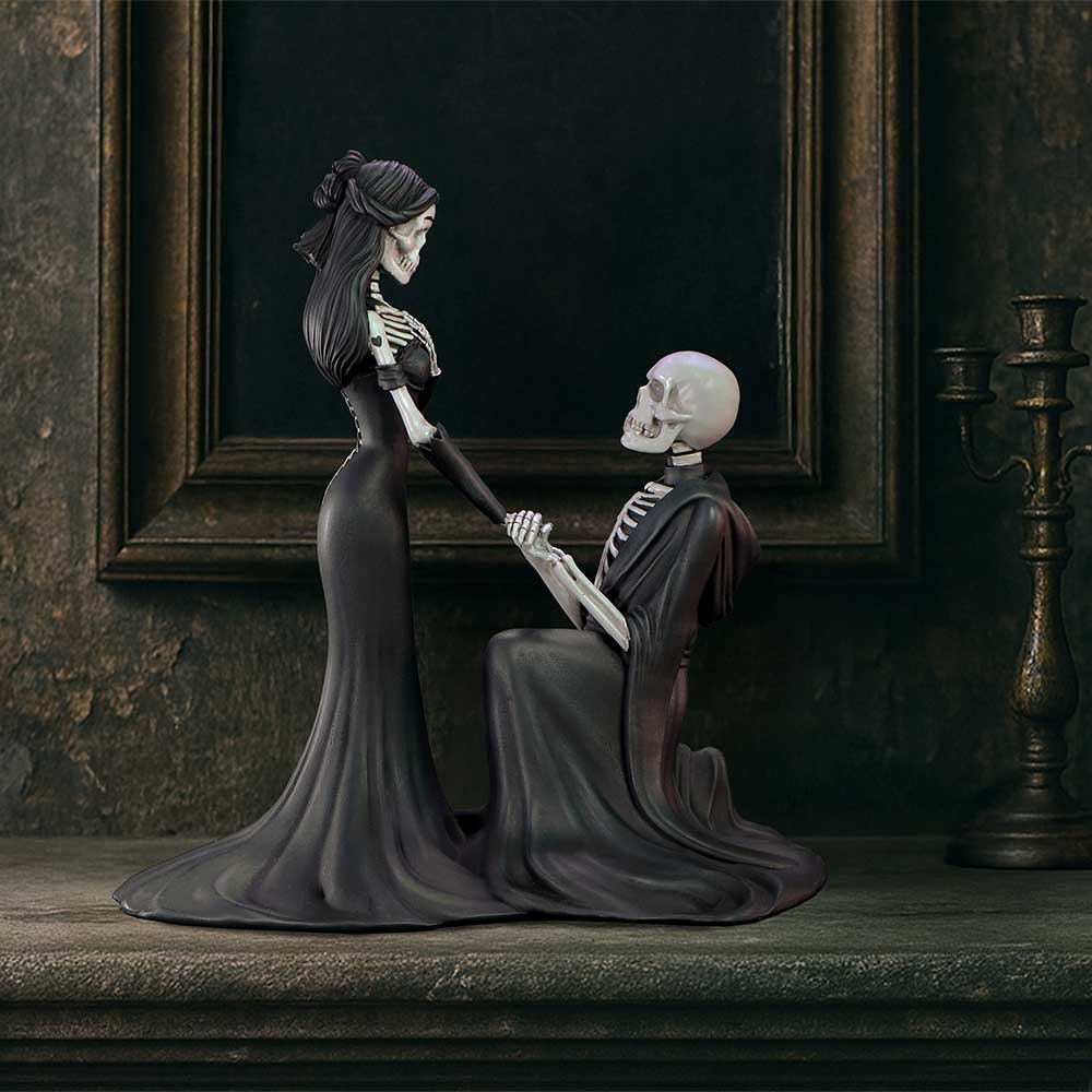Eternal Proposal Skeleton Lovers Figurine