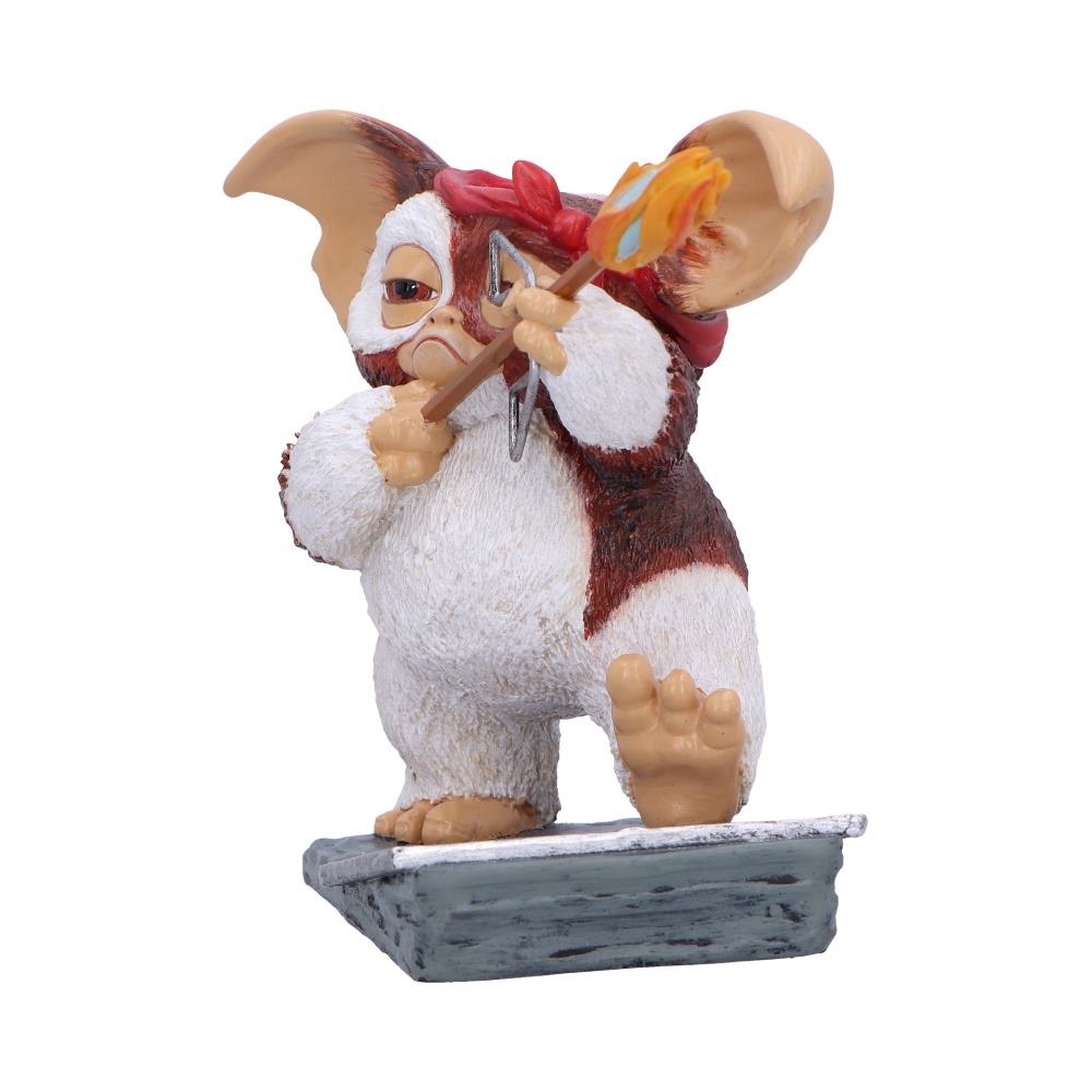 “Gremlins Gizmo ‘Ready, Aim, Fire!’ Figurine – officially licensed resin collectible, boho magical home décor UK”