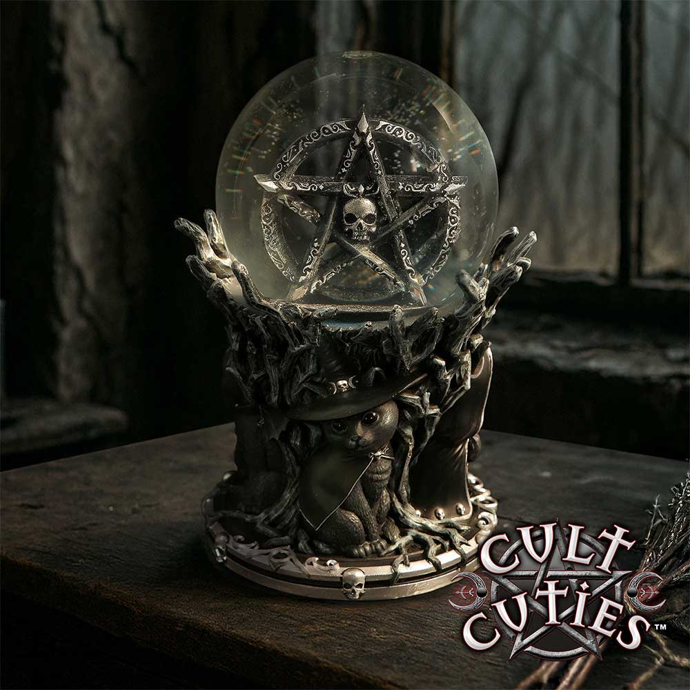 Cult Cuties Circle of Mischief Snow Globe