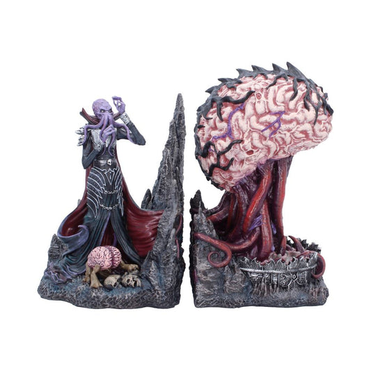 Dungeons and Dragons Illithid Bookends - mind flayer and elder brain bookends