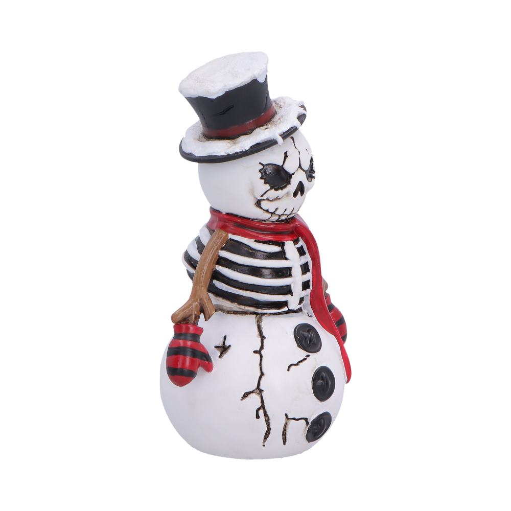 Silent Nightmares Jack Frost Gothic Snowman - Opposite angle of rib details and striped gloves