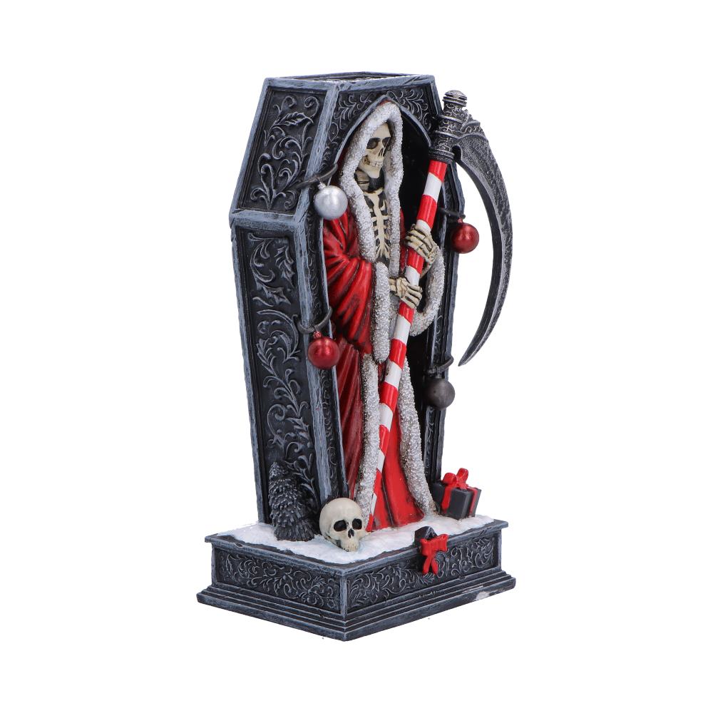 Silent Nightmares Merry Cryptmas Coffin Reaper - Opposite angle of reaper and small base gifts