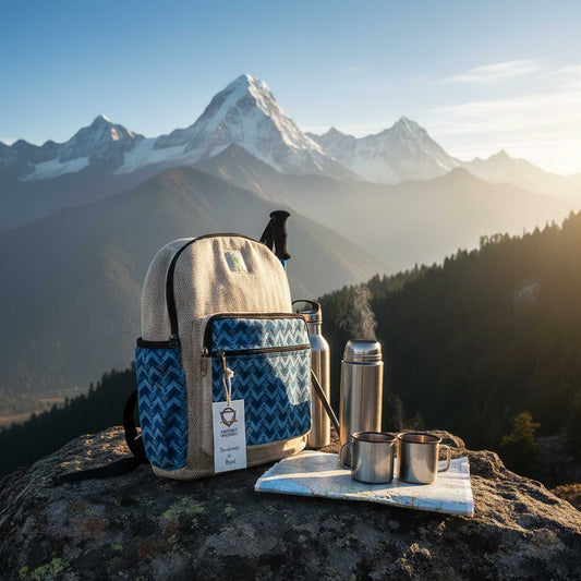 Large Kathmandu Backpack - Dhaka Design