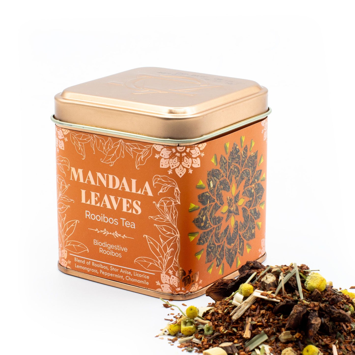 BioDigest Rooibos 50g – loose leaf rooibos and digestive herbal tea blend