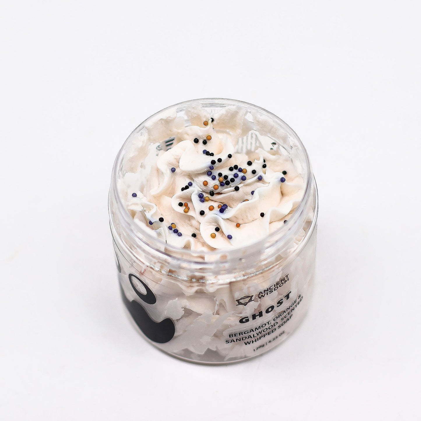 Ghost Whipped Soap 120g subtle fresh whipped body soap with creamy texture