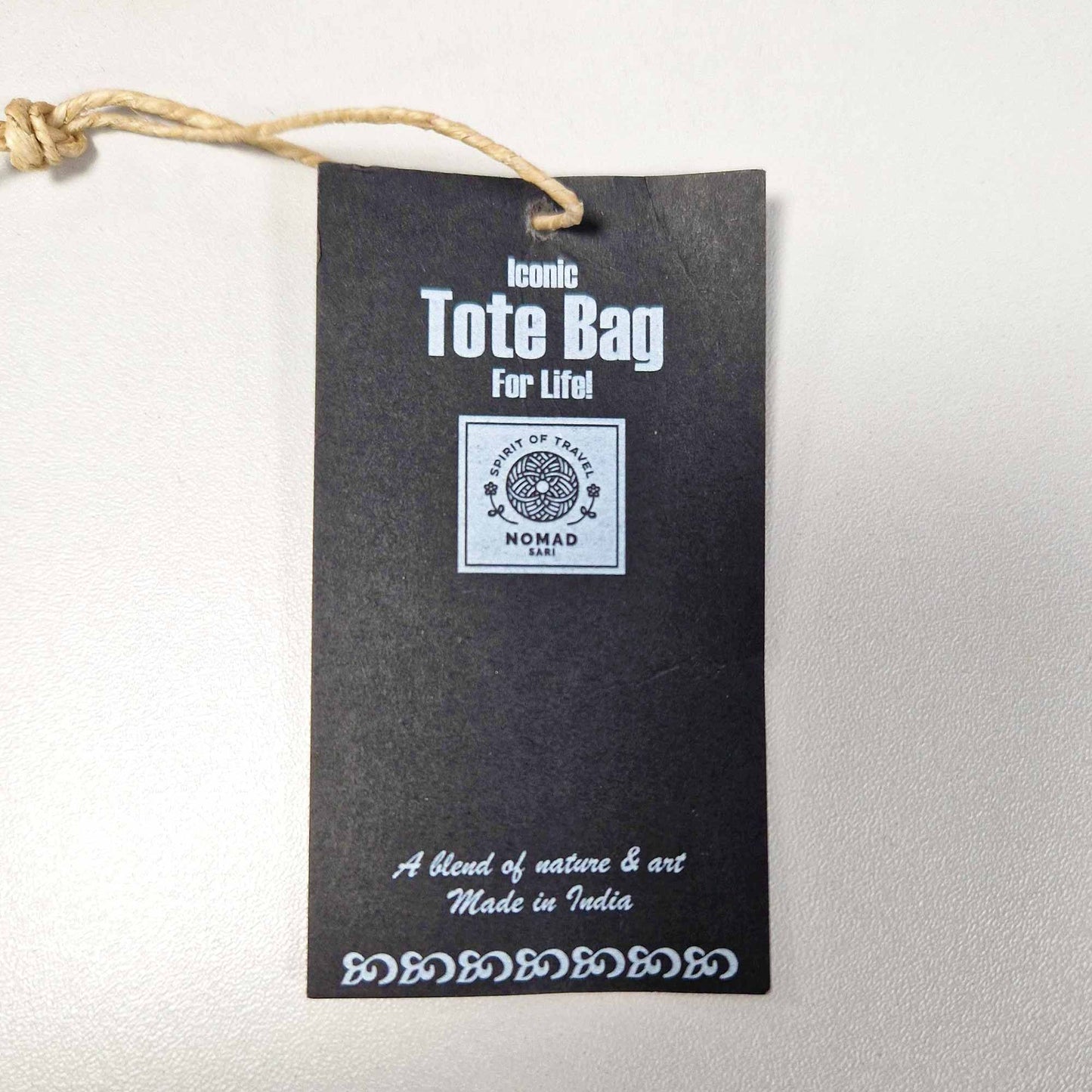 Iconic Basic Tote Bag - Dog's Life - Natural 4oz