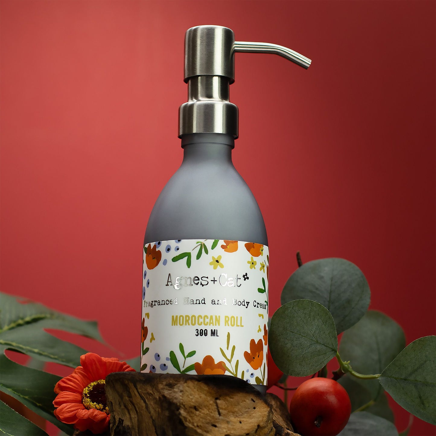 Agnes and Cat hand body cream Moroccan Roll 300ml warm spiced moisturiser