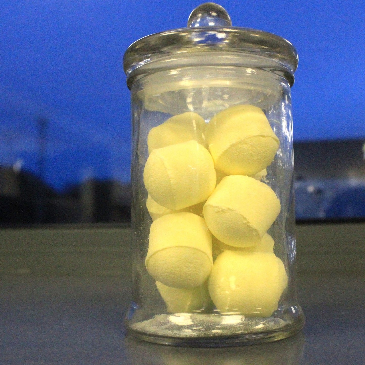 Small Classic Clear Storage Jar