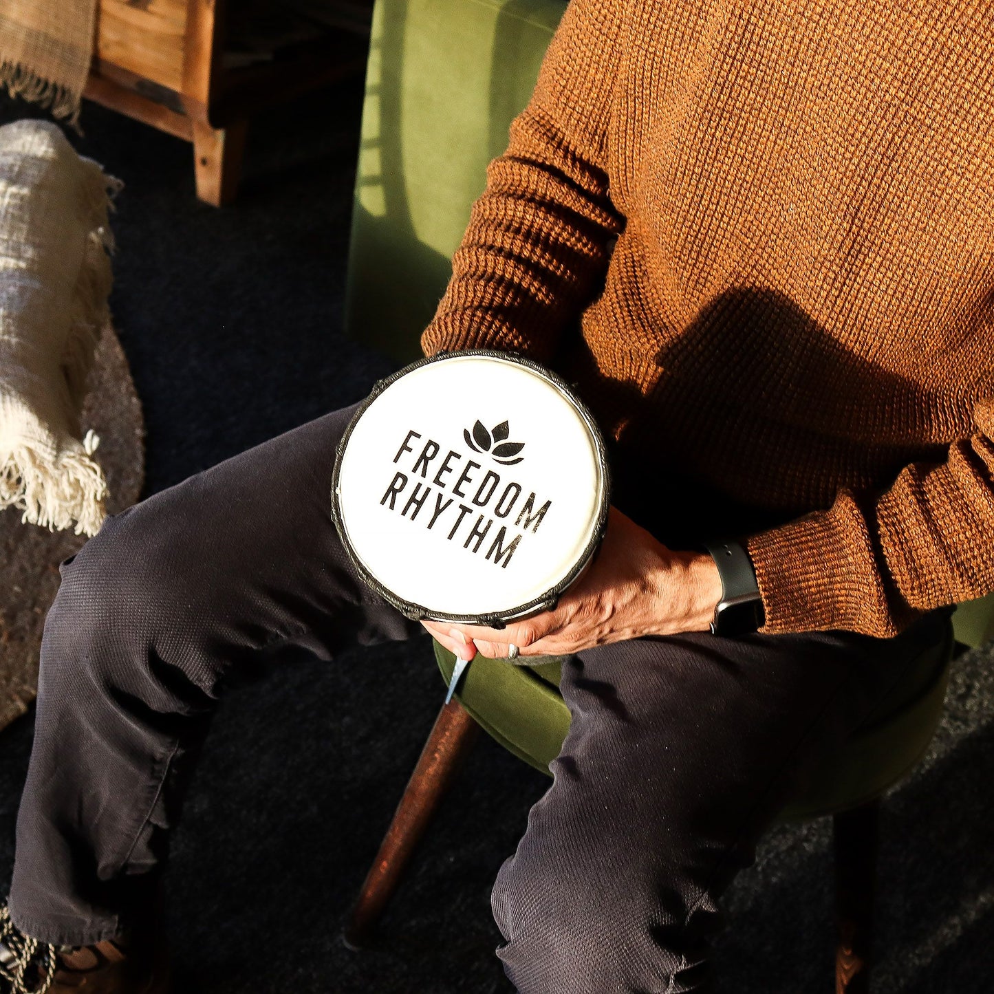 Small Pro Djembe Drum - Freedom Rhythm