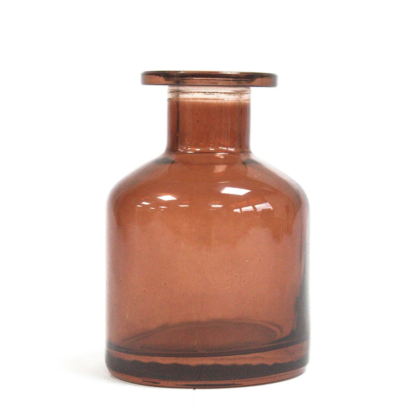 140ml round alchemist brown reed diffuser bottle vintage glass for DIY home fragrance