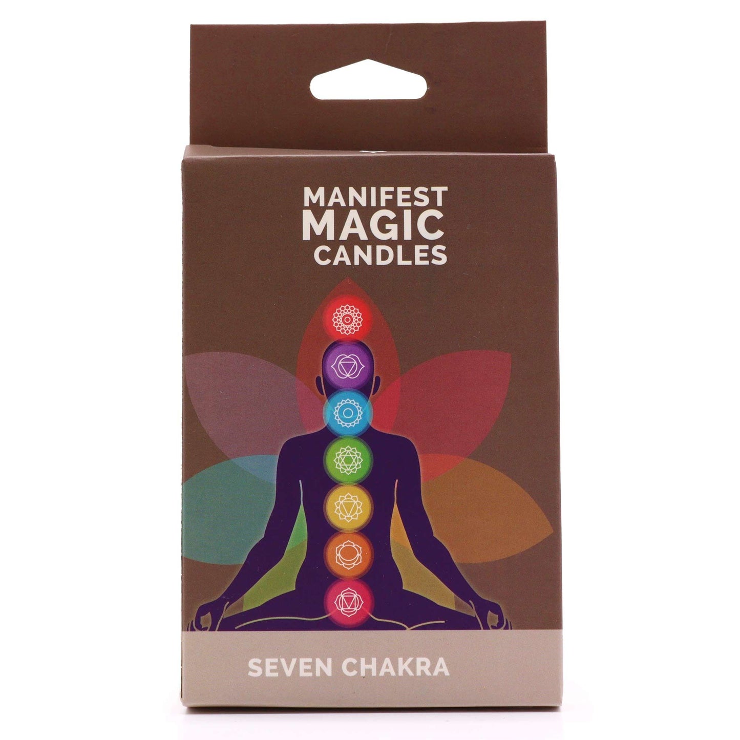 Seven Chakra Manifest Spell Candles (Pack of 7)