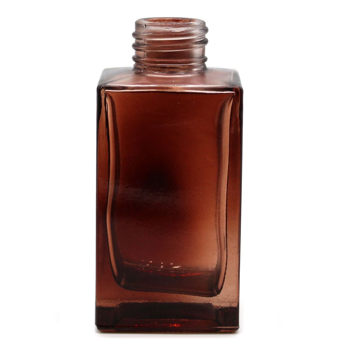 100ml square amber reed diffuser bottle glass container for DIY home fragrance setup