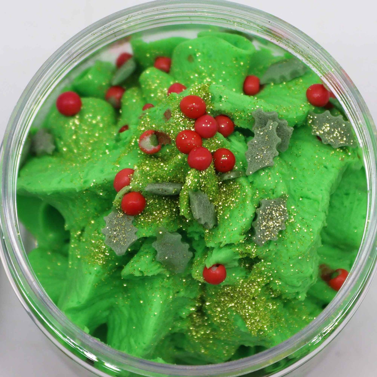 Festive Morning Whipped Soap 120g Christmas-inspired whipped body soap with creamy texture
