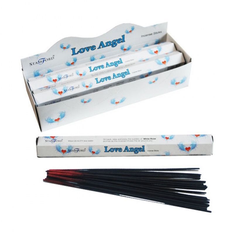 Love Angel Premium Incense Sticks – Stamford floral incense sticks with approx 25–30 minute burn time