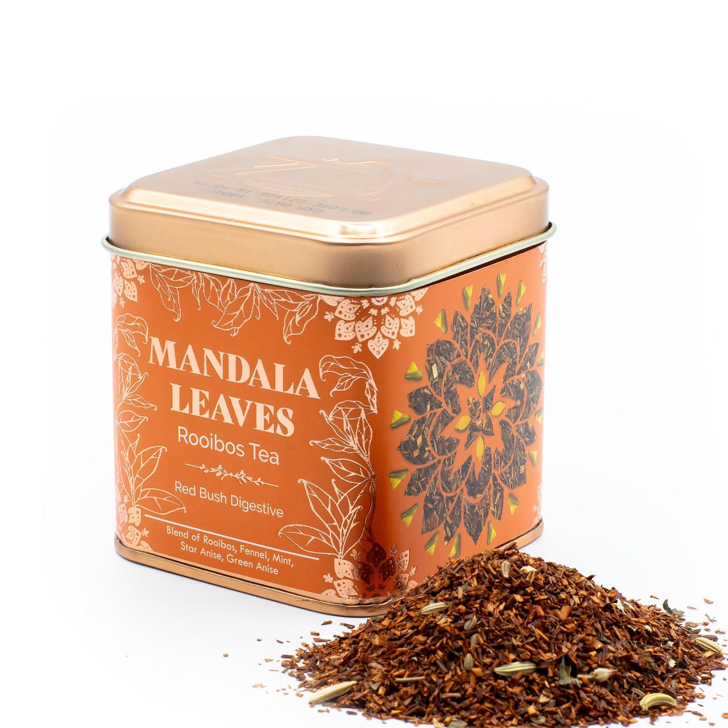 Red Bush Digestive 50g – loose leaf rooibos tea with peppermint and fennel