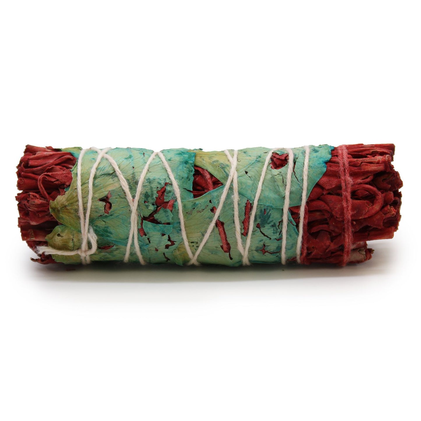 Smudge Stick – Dragon’s Blood & Floral Sage 10cm herbal bundle for smoke cleansing, energy uplift, ritual ambience, intention setting and spiritual practice