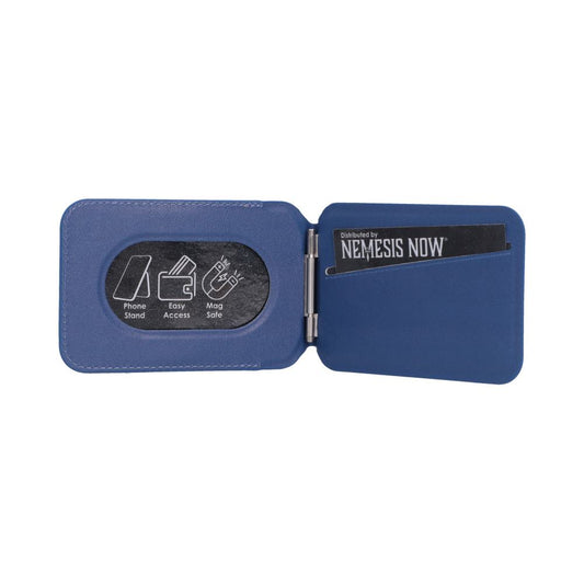 Dragon Ball Z Super Saiyan Goku MagSafe Holder - Super Saiyan holder unfolded flat with blue inner panels