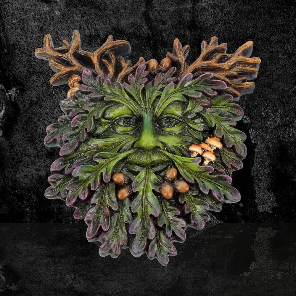 Autumn's Reflection Tree Spirit Wall Plaque