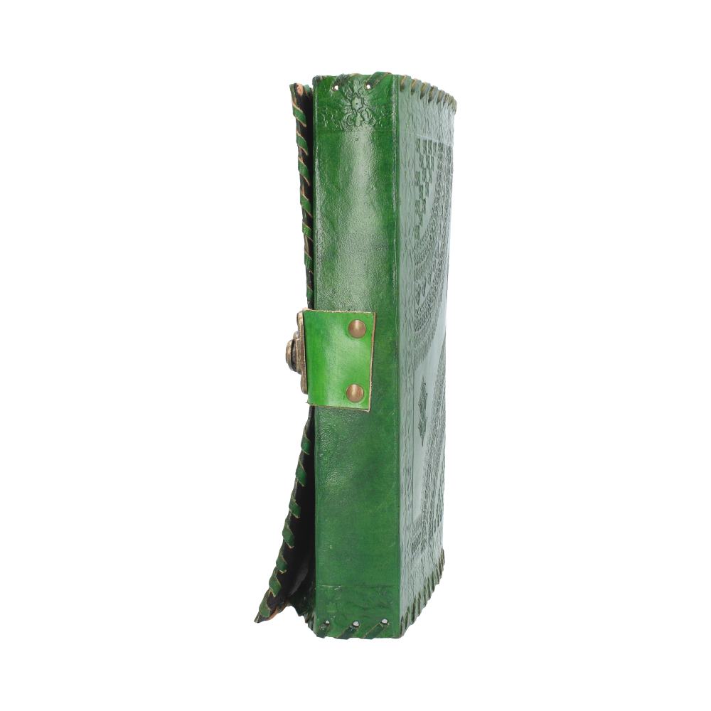 Greenman Leather Journal and Lock 25 x 18cm