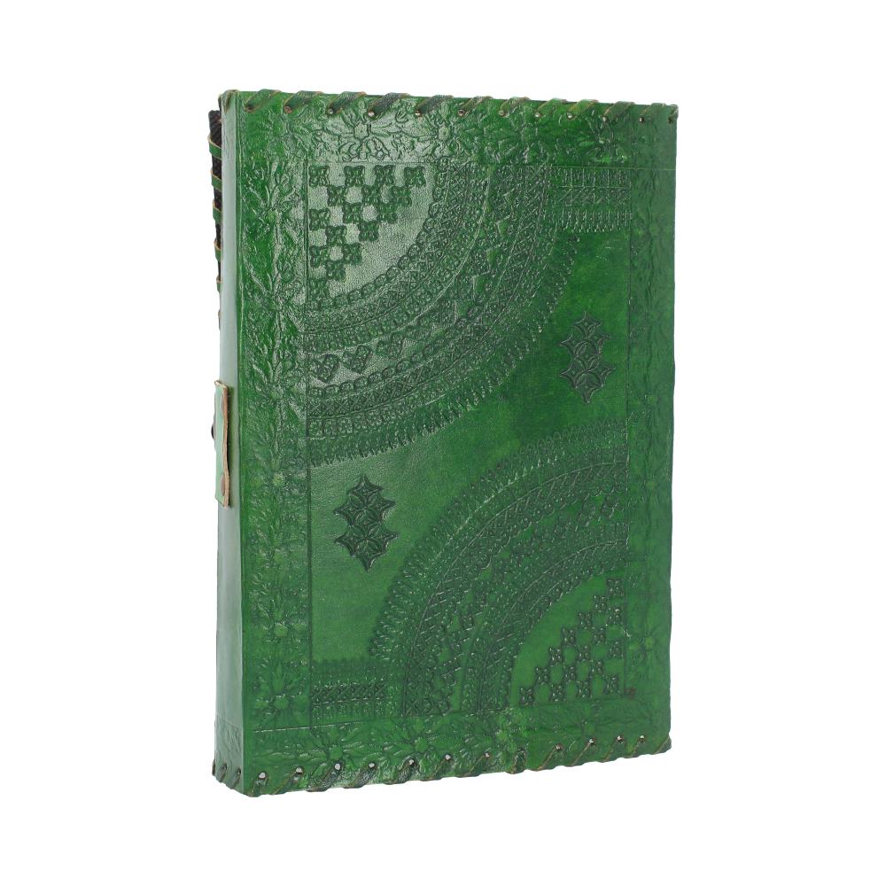 Greenman Leather Journal and Lock 25 x 18cm