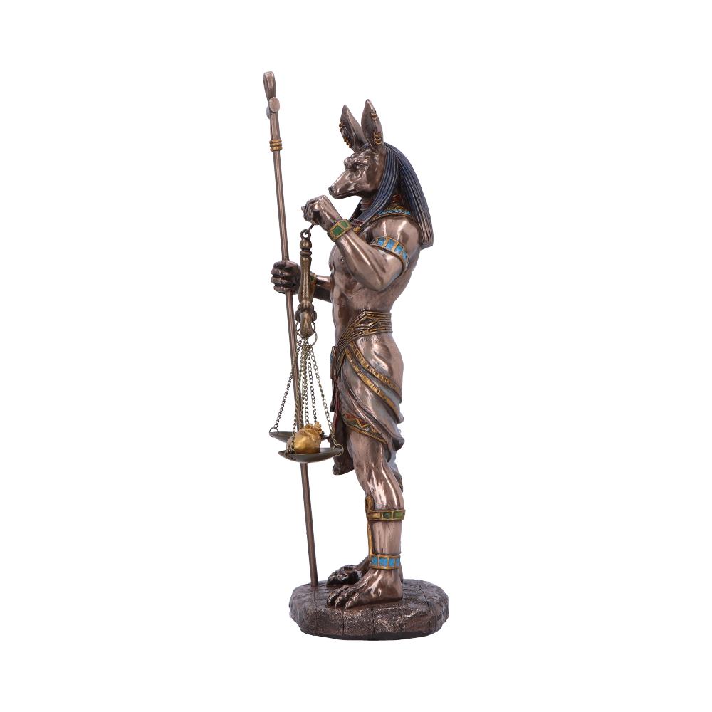 Anubis Guardian of Tombs Bronzed Figurine