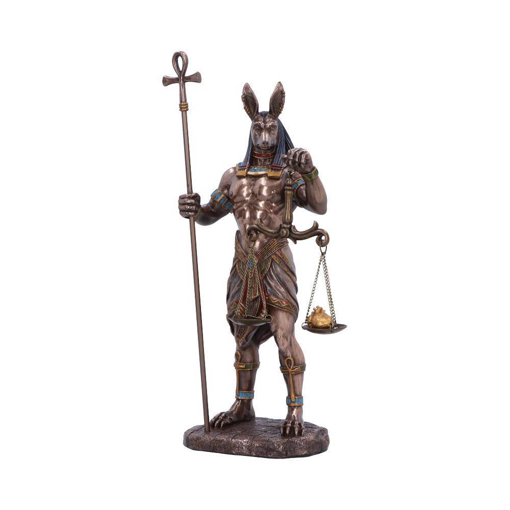 Anubis Guardian of Tombs Bronzed Figurine