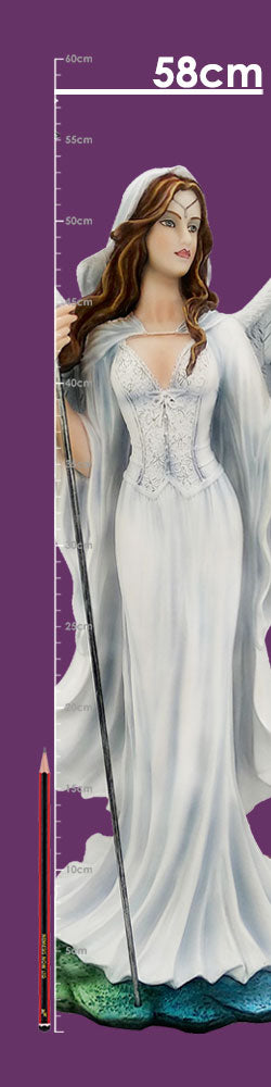 Light of the Moon Angel Figurine