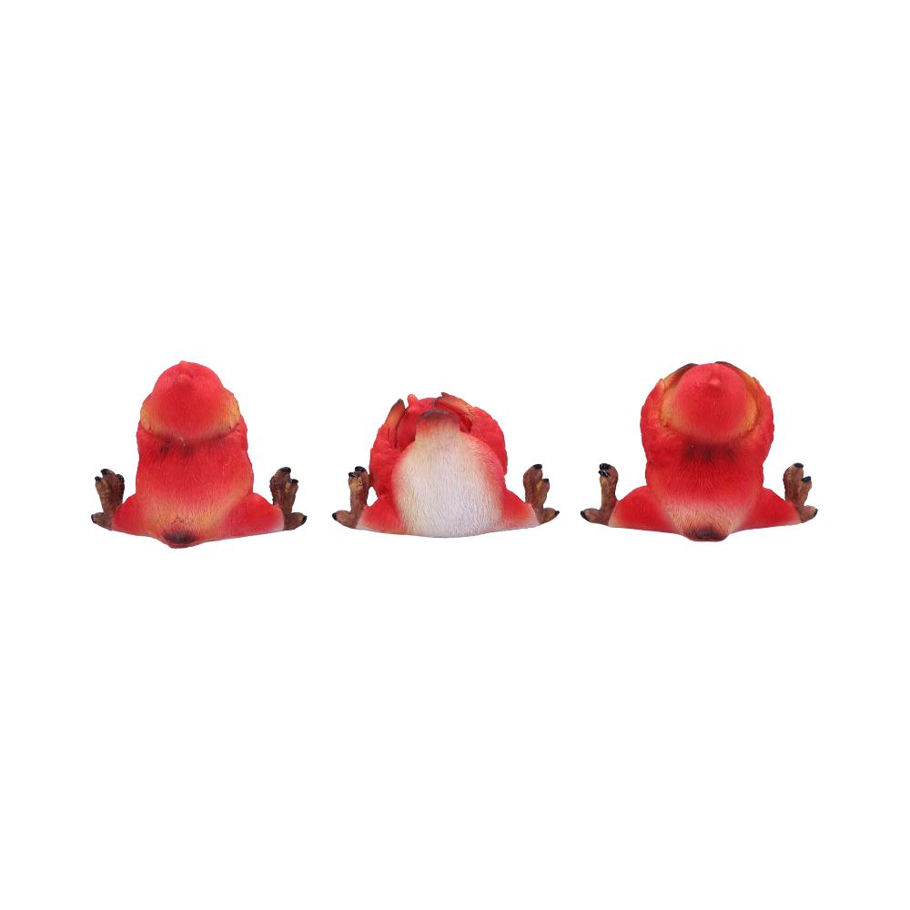 Three Wise Birds 9.8cm