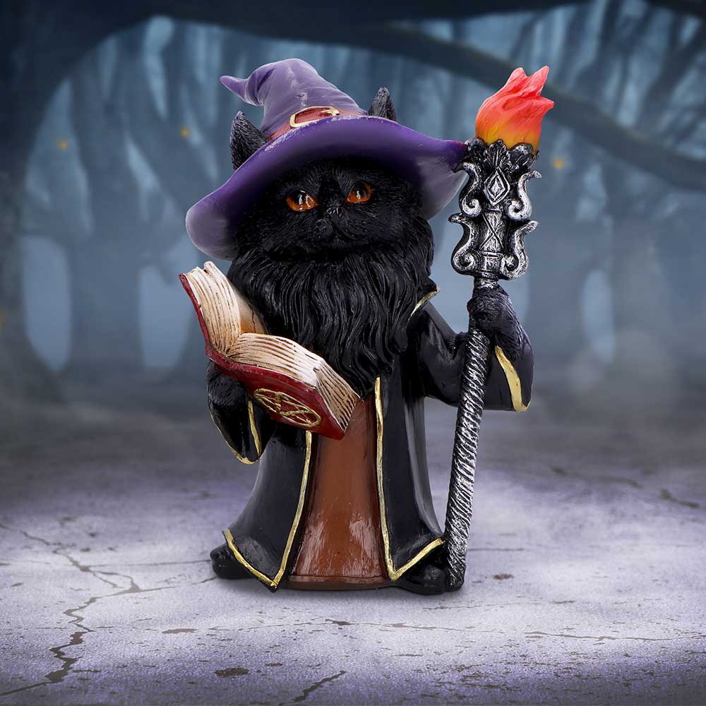 Albus Wizard Cat Figurine